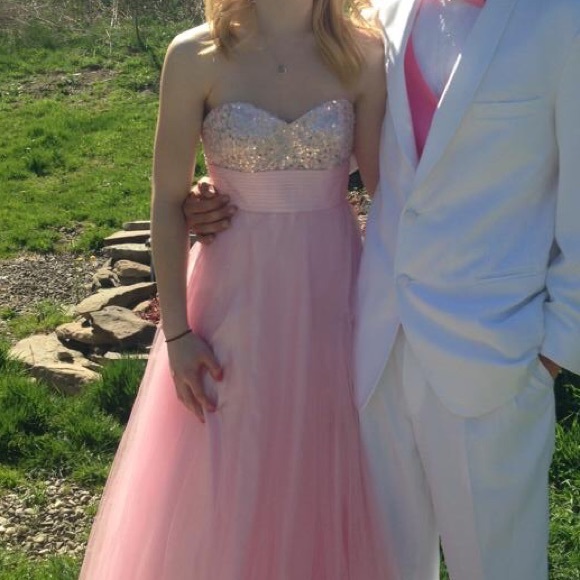 Pink prom dress - Picture 6 of 6